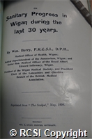 'On sanitary progress in Wigan during the last 30 years'