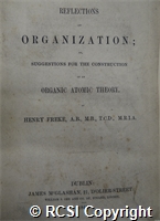 'Reflections on organization; suggestions for the construction of an organic atomic theory'