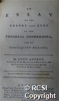 'An essay on the theory and cure of the venereal gonorrhoea and its consequent diseases'