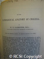 'On the pathological anatomy of cholera'
