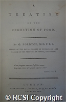 'A treatise on the digestion of food'