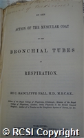'On the action of the muscular coat of the bronchial tubes in respiration'