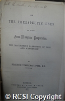 'On the therapeutic uses of a new ferro-manganic preparation. The saccharine carbonate of iron and manganese'