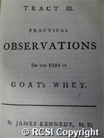 'Practical observations on the uses of Goat's Whey'