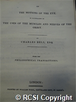 'On the motions of the eye, in illustration of the uses of the muscles and nerves of the orbit'