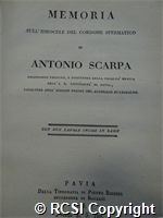 'Memoria sull'idrocelle del cordone spermatico'
