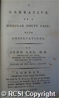 'A narrative of a singular gouty case; with observations'