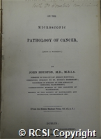'On the microscopic pathology of cancer'