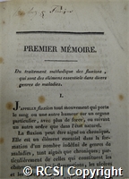 'Du traitement methodique des fluxions qui sont des elemenns essentiels dans divers genres de maladies'