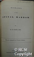 'Diseases of the spinal marrow'