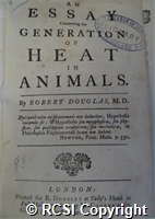 'An essay concerning the generation of heat in animals'